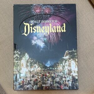Taschen Walt Disney's Disneyland Hardcover Book with Removable Cover